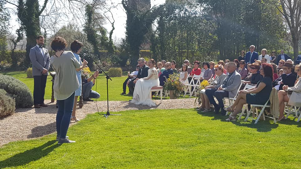 Boda fiesta discomovil ceremonia